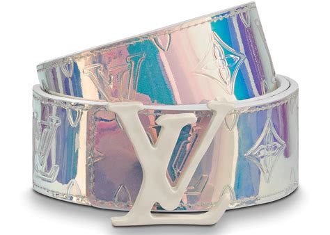 lv hologram belt|louis vuitton monogram dune belt.